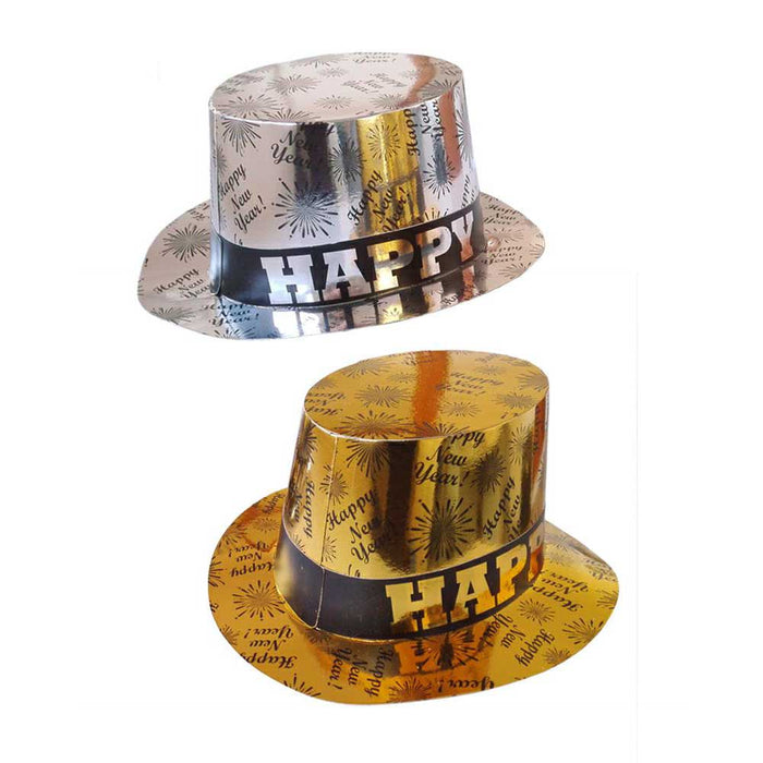 New Year Hats in Gold or Silver