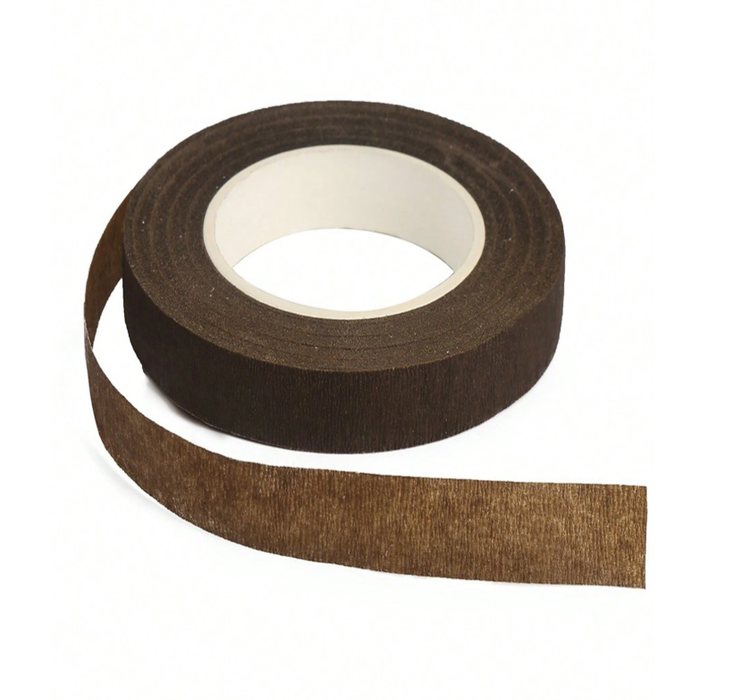 Floral Tape - Brown 1.1cm X27M