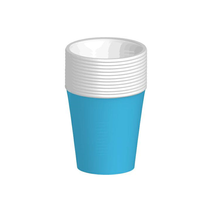 Party Cups - Biodegradable - Light Blue 12pk