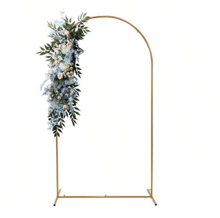 Metal Balloon Arch Frame - Gold - RENTAL