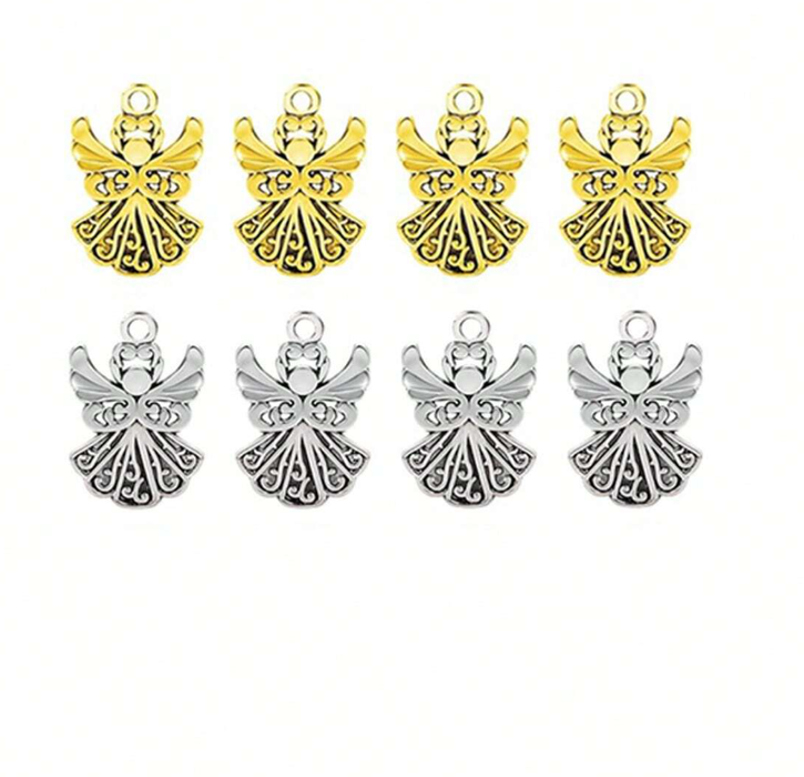 Metal Angel Charms