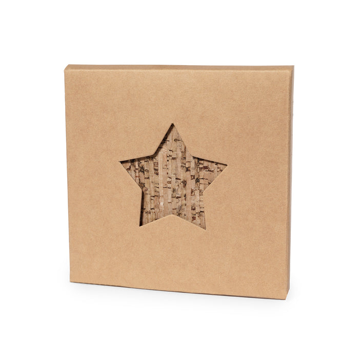 Star Cardboard Coasters - Set x4