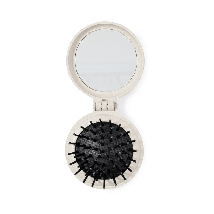 Wheatstraw Hairbrush with Mirror