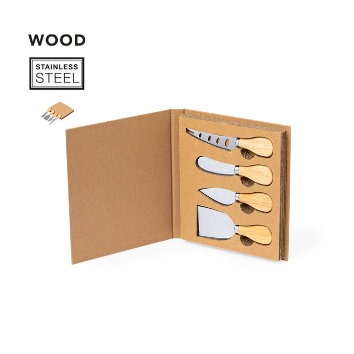 Cheese Knife Set - Wood