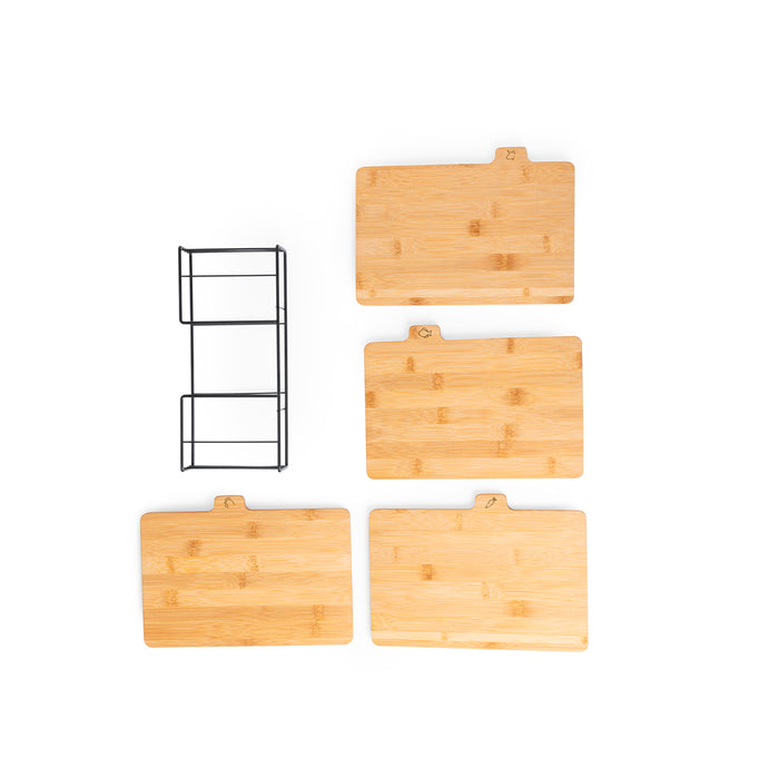 Bamboo Chopping Board Set