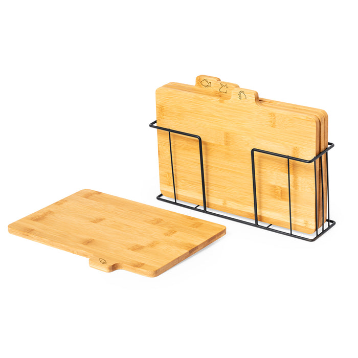 Bamboo Chopping Board Set