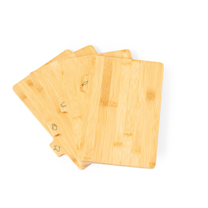 Bamboo Chopping Board Set