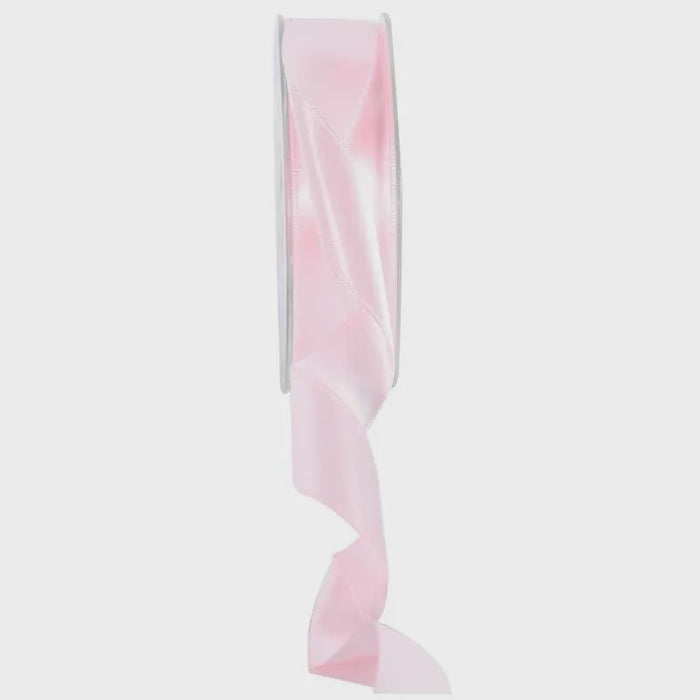 Satin Ribbon - 25mm - Light Pink