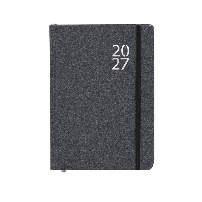 A5 Recycled Cardboard Diary 2027