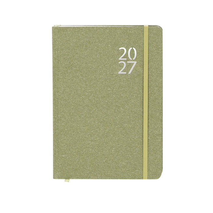 A5 Recycled Cardboard Diary 2027