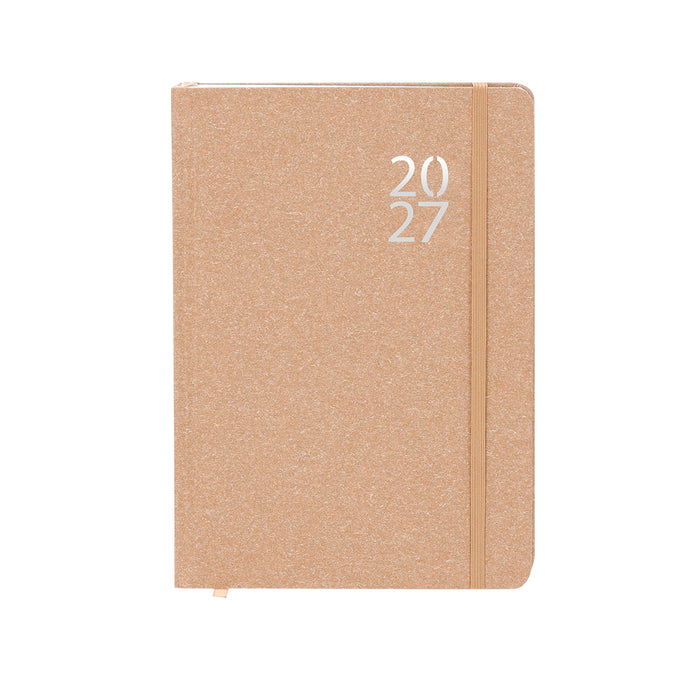 A5 Recycled Cardboard Diary 2027