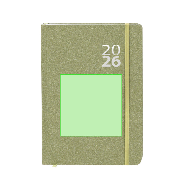 2026 Recycled Cardboard Diary A5
