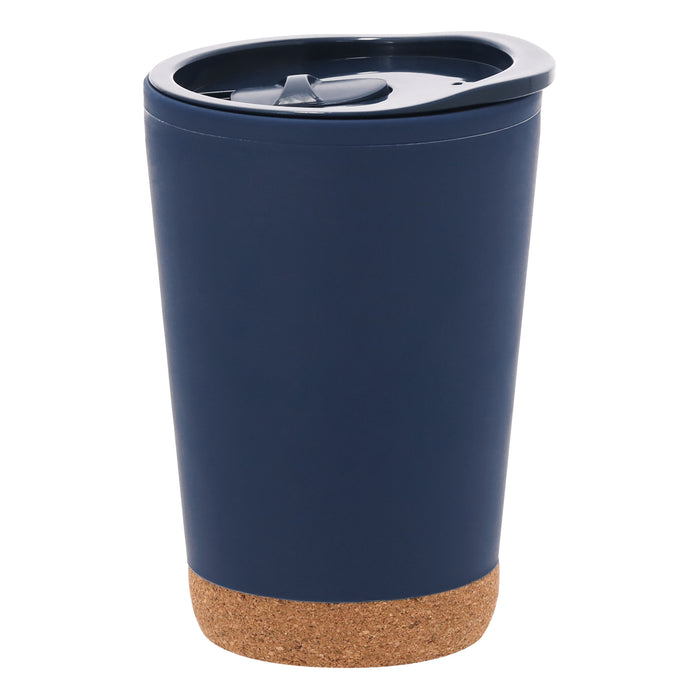 Insulated Cup with Lid and Cork Bottom