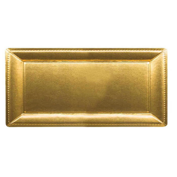 Rectangular Tray - Gold - 19x40cm