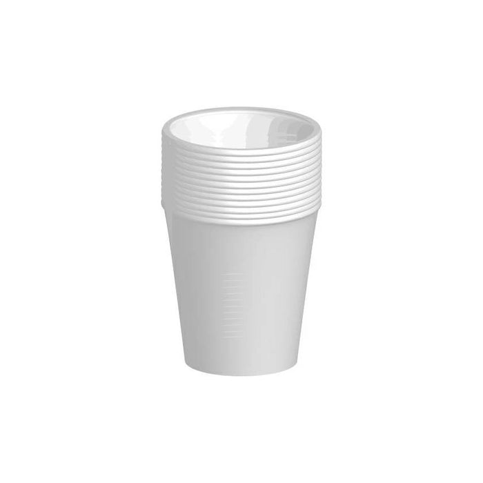 Party Cups - Biodegradable - White 12pk