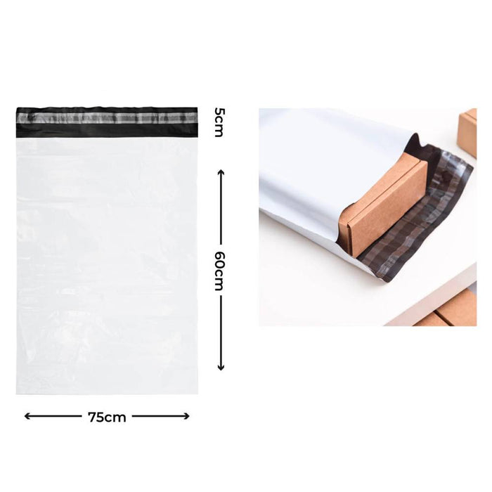 White Plastic - Self Sealing Bag 60x75cm