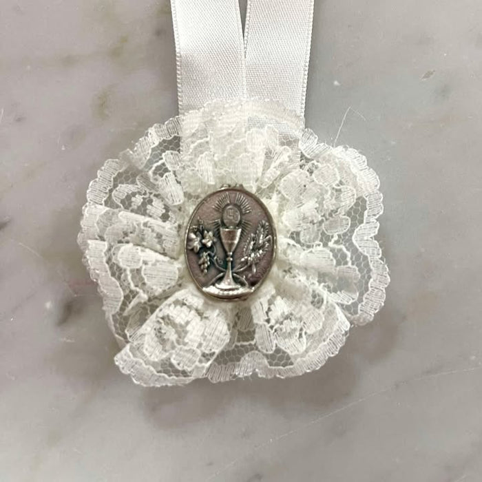 Domna for Girls - Ivory and Silver