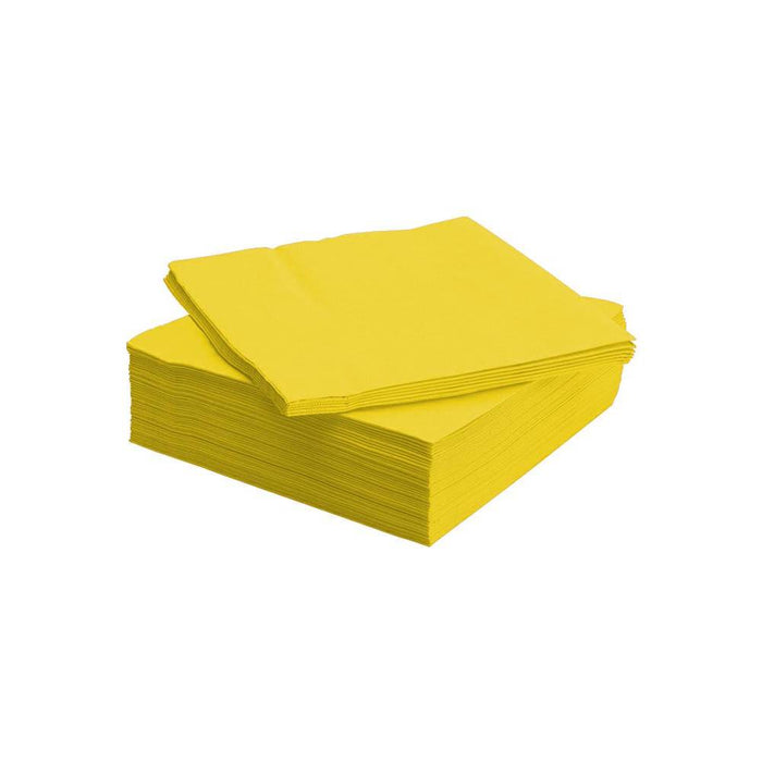 Lunch Napkins - Sunshine Yellow - 20pk