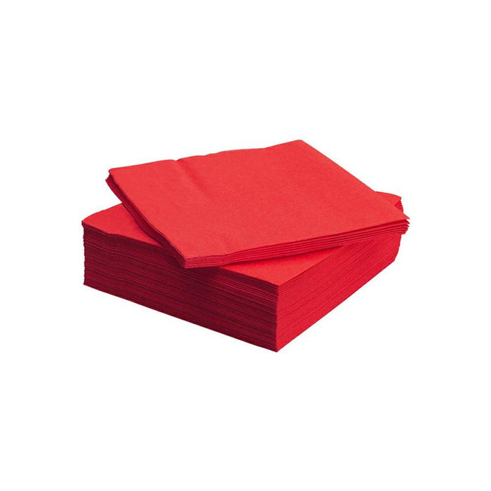 Lunch Napkins - Bright Red - 20pk