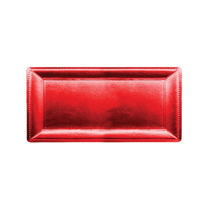 Rectangular Tray - Red - 19x40cm
