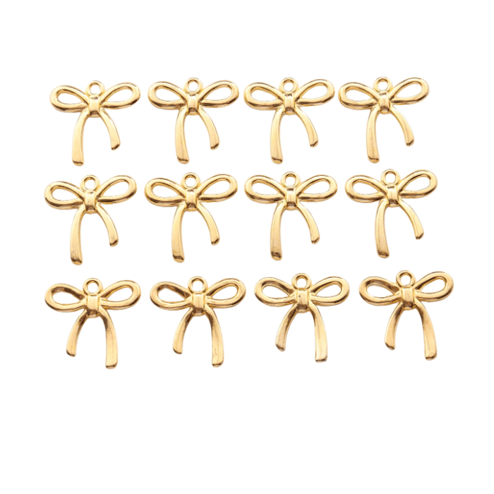 Bowknot Charm - 1.8cm