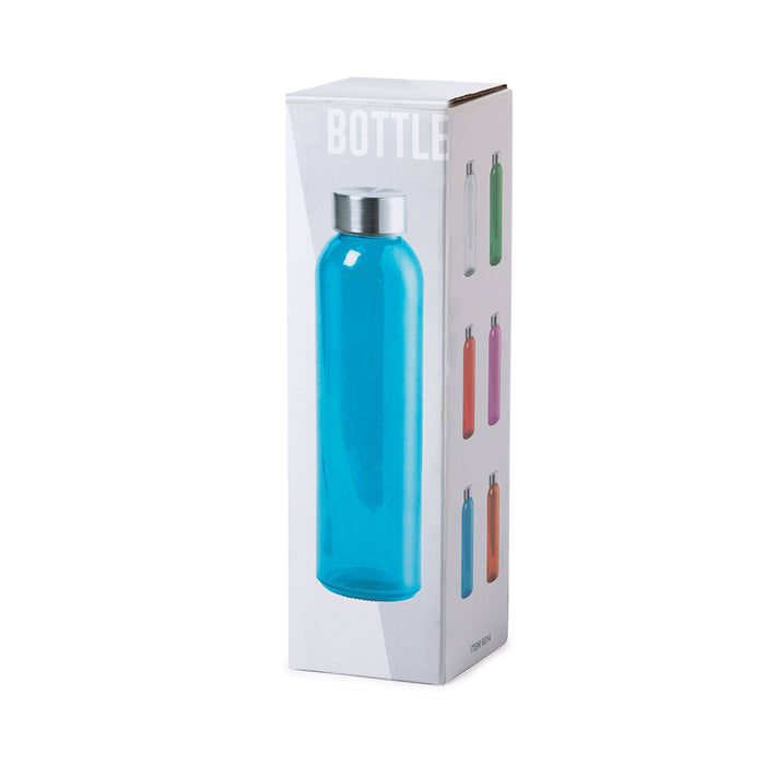 Glass Bottle with Stainless Steel Cap