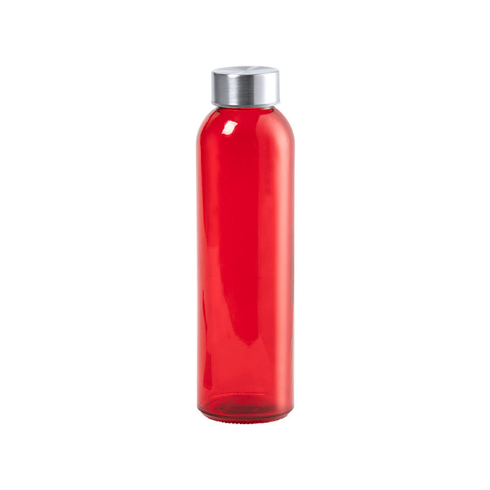 Glass Bottle with Stainless Steel Cap