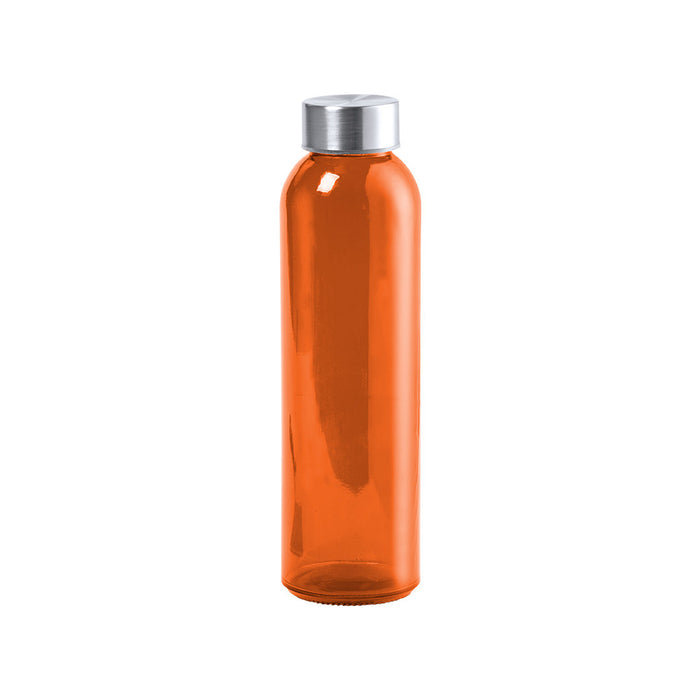 Glass Bottle with Stainless Steel Cap