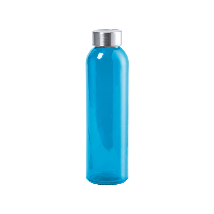 Glass Bottle with Stainless Steel Cap