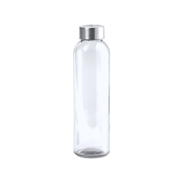 Glass Bottle with Stainless Steel Cap