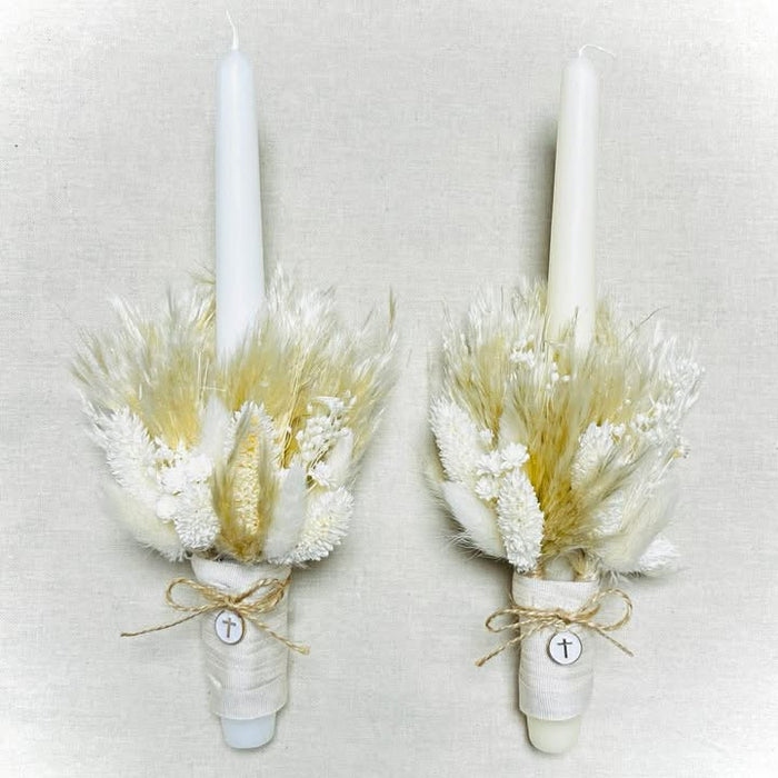Candlestick - BOHO with Cross GIRLS
