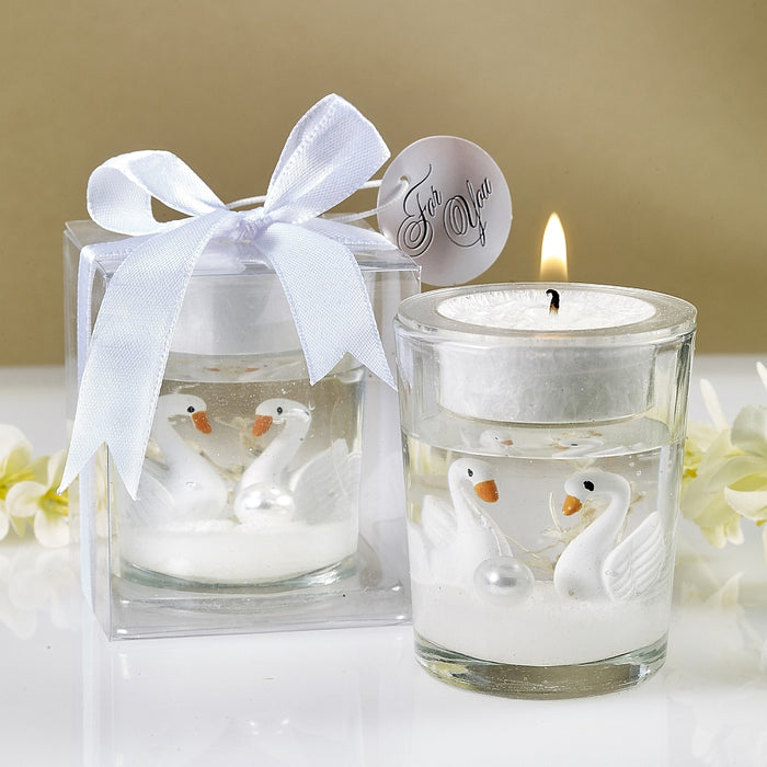 Swan Candle Favor