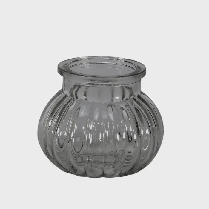 Veneto Bubble Jar - Grey - 7.5cm