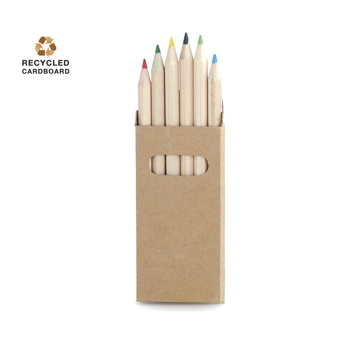 Colour Pencils Set x 6