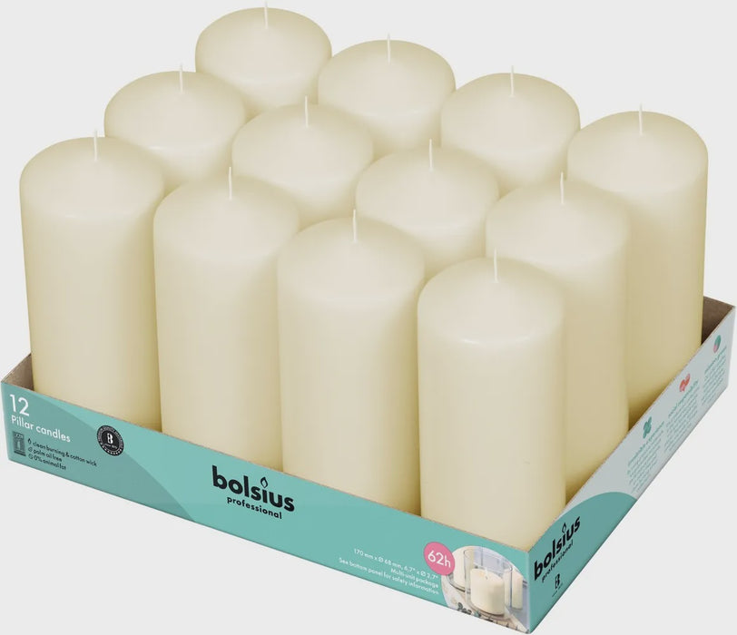 Pillar Candle - Ivory - 168/68mm