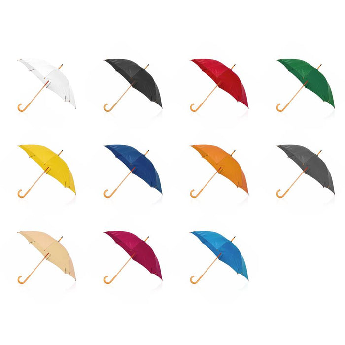 Umbrella with Wood Handle
