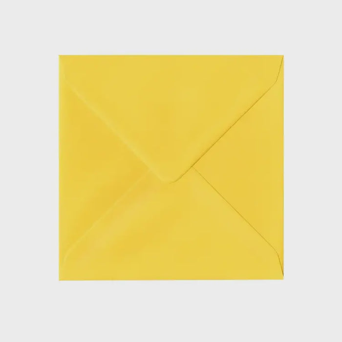 Envelope - Clariana Yellow - 155x155mm