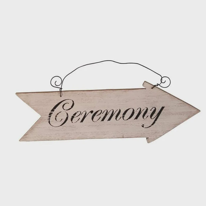Whitewashed Ceremony Arrow
