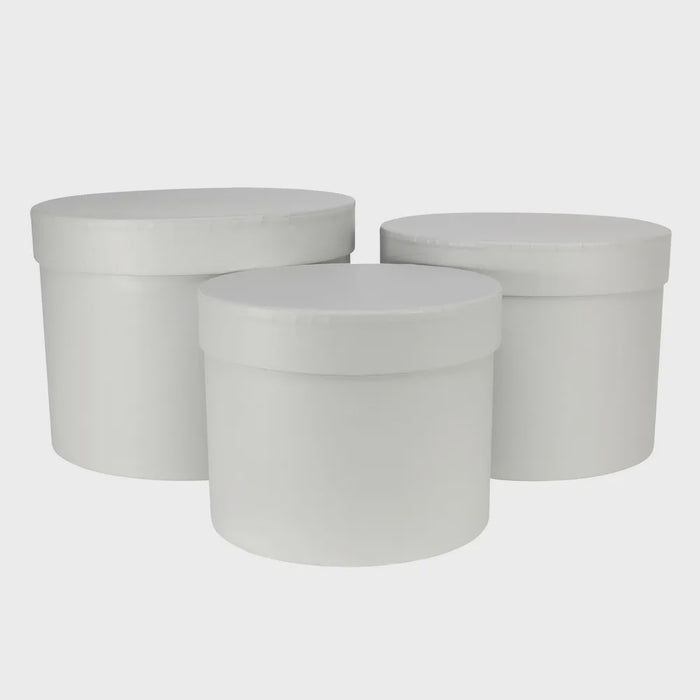 Grey Hat Box - 3 different sizes