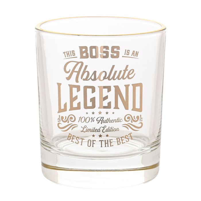 Legend Glass Tumbler - Boss