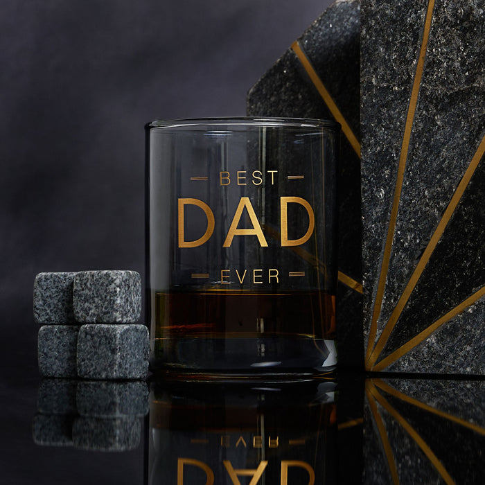 Best Dad Whiskey Glass