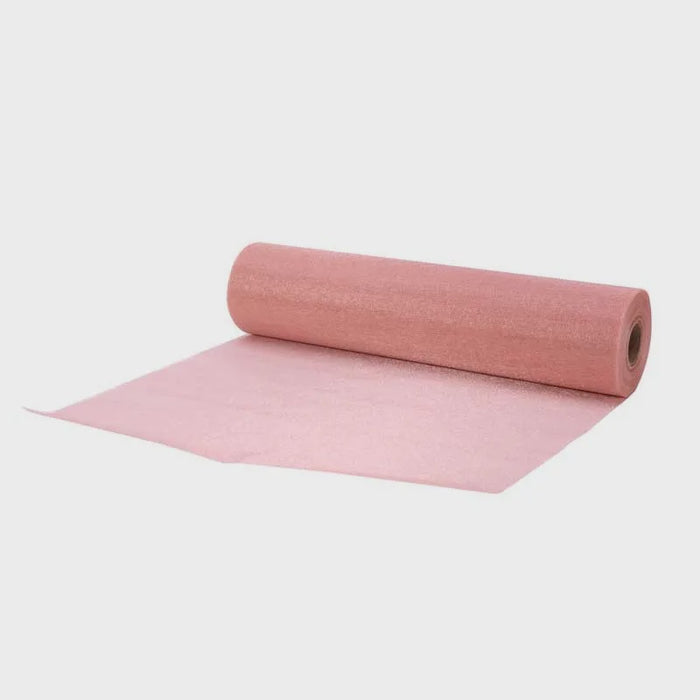 Rose Gold Soft Organza Roll (29cm x 25m)
