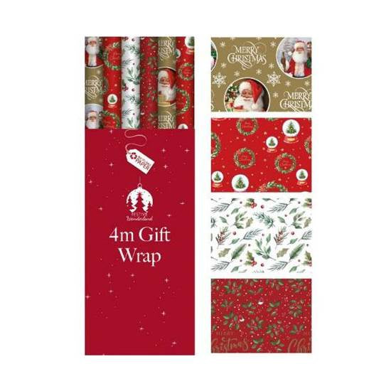 Festive Wonderland Wrapping Paper - 4m x 70cm
