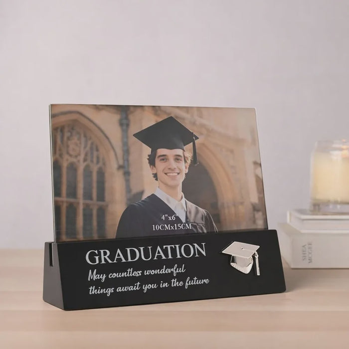 School Years Block Frame 6" x 4" - Graduation