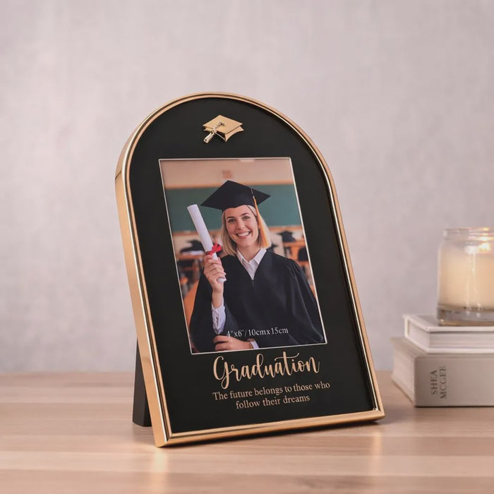 School Years Arch Frame 4" x 6" - Graduation