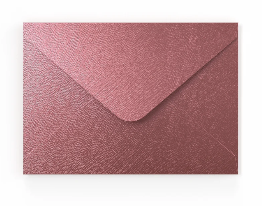 Envelope - Burgundy textured finish  - A5 - 162x229mm