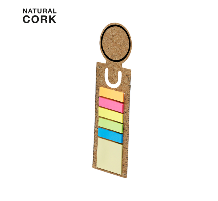 Ruler Bookmark with Sticky Notes