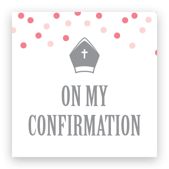 Tags Square Fill-in - Confirmation - Spots - Silver