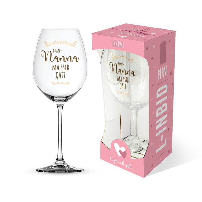 Wine Glass - Bhan-Nanna ma ssib qatt
