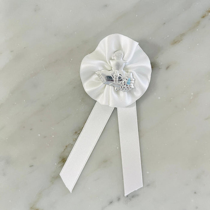 Domna for Boys - Ivory and Silver